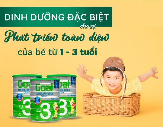 [Góc Review] Sữa dê hoàng gia Úc Goat 3 cho bé từ 1 – 3 tuổi có thực sự tốt cho bé? Ba mẹ có nên mua để giúp con tăng cân, cao lớn?